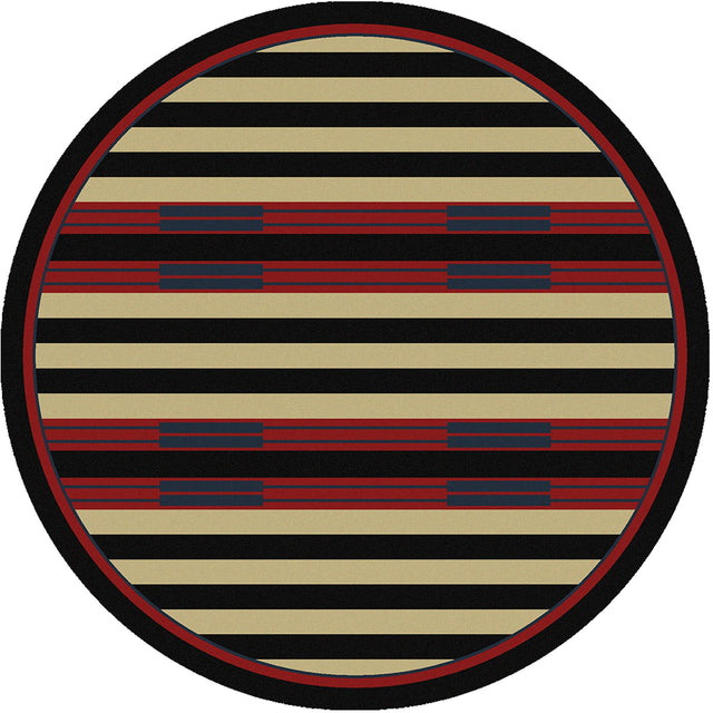 American Dakota Chief Stripe Multi Rug