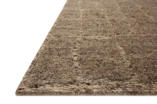 Loloi Hughes HUS-01 Taupe Rug - rug corner