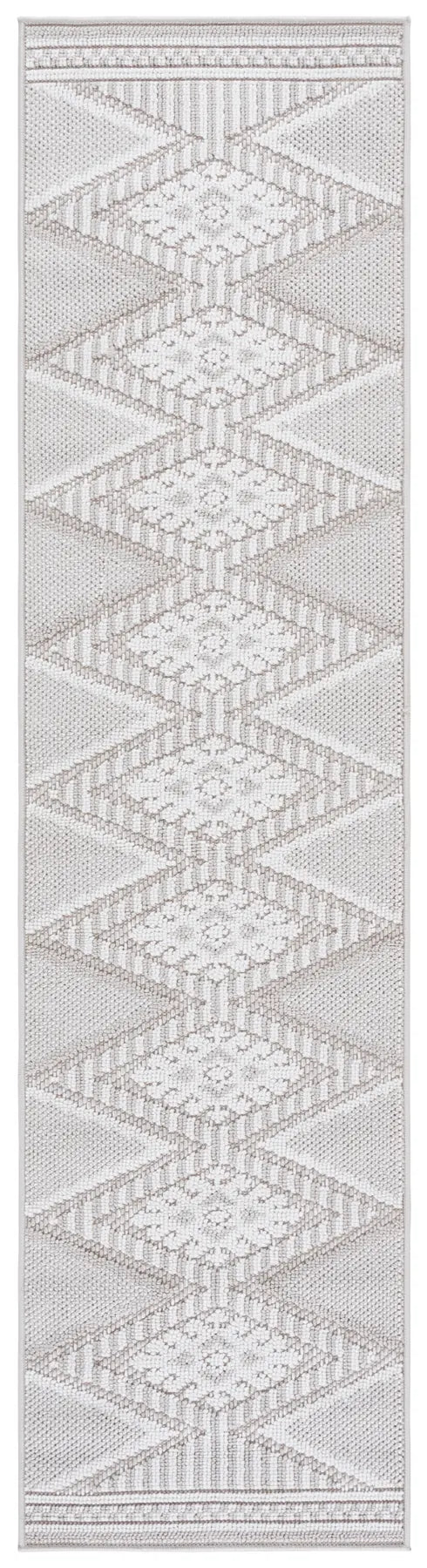 Safavieh Global 600 2'-0" x 8'-0" Rug in Grey / Ivory