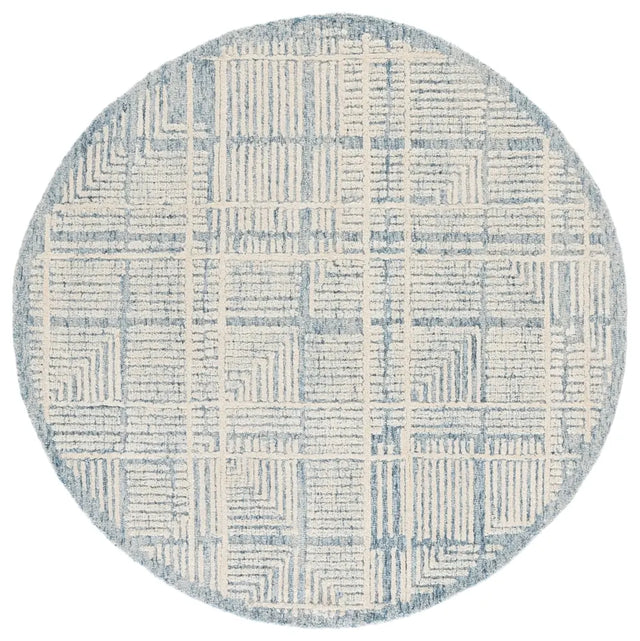 Safavieh Harvest 6'-0" x 6'-0" Rug in Blue / Ivory