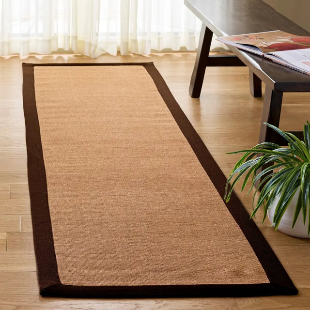 Safavieh Natural Fiber 2'-3" x 8'-0" Rug in Natural / Brown
