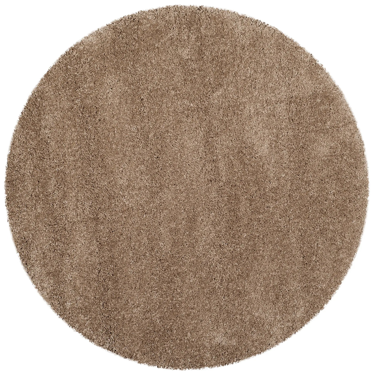 Safavieh Milan Shag 5'-1" x 5'-1" Rug in Dark Beig