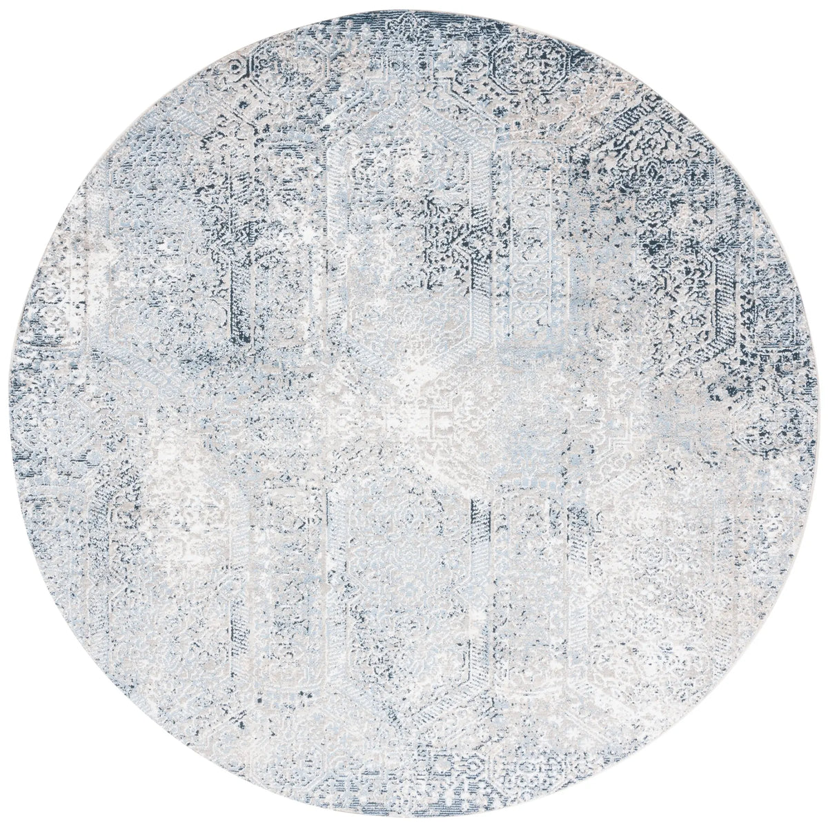 Safavieh Parker 6'-7" x 6'-7" Rug in Blue / Taupe