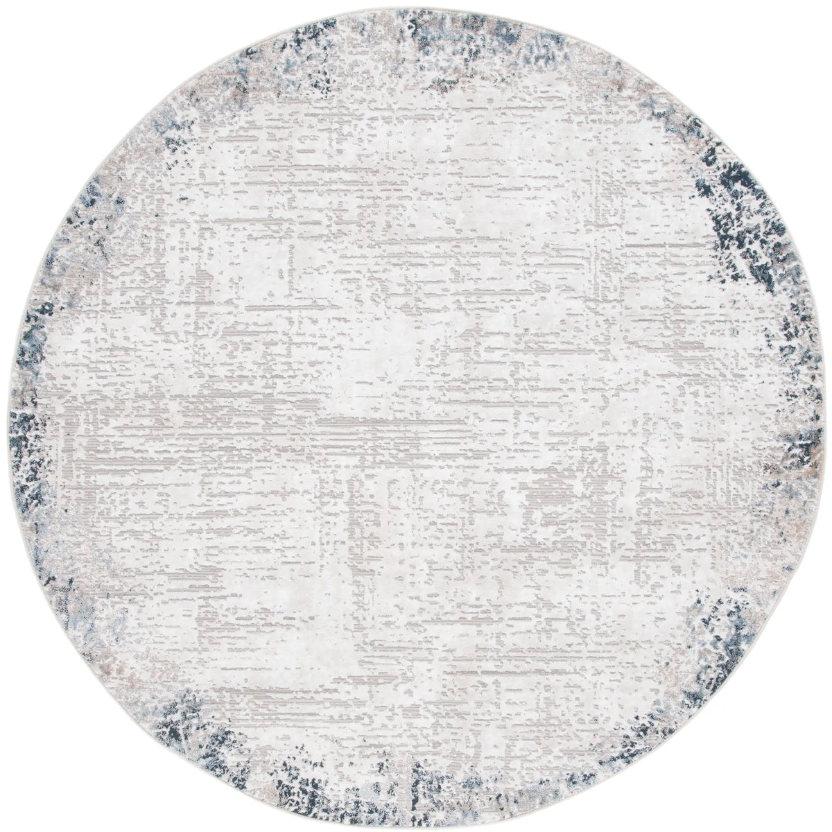 Safavieh Parker 6'-7" x 6'-7" Rug in Taupe / Ivory Blue
