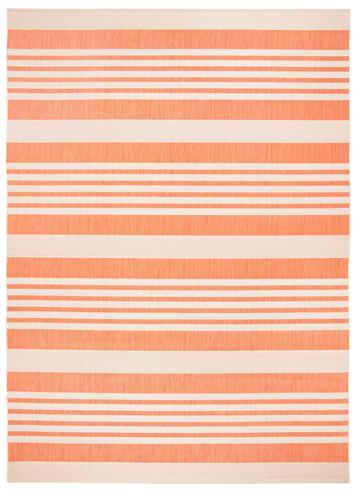 Safavieh Courtyard 10'-0" x 14'-0" Rug in Terracotta / Beige