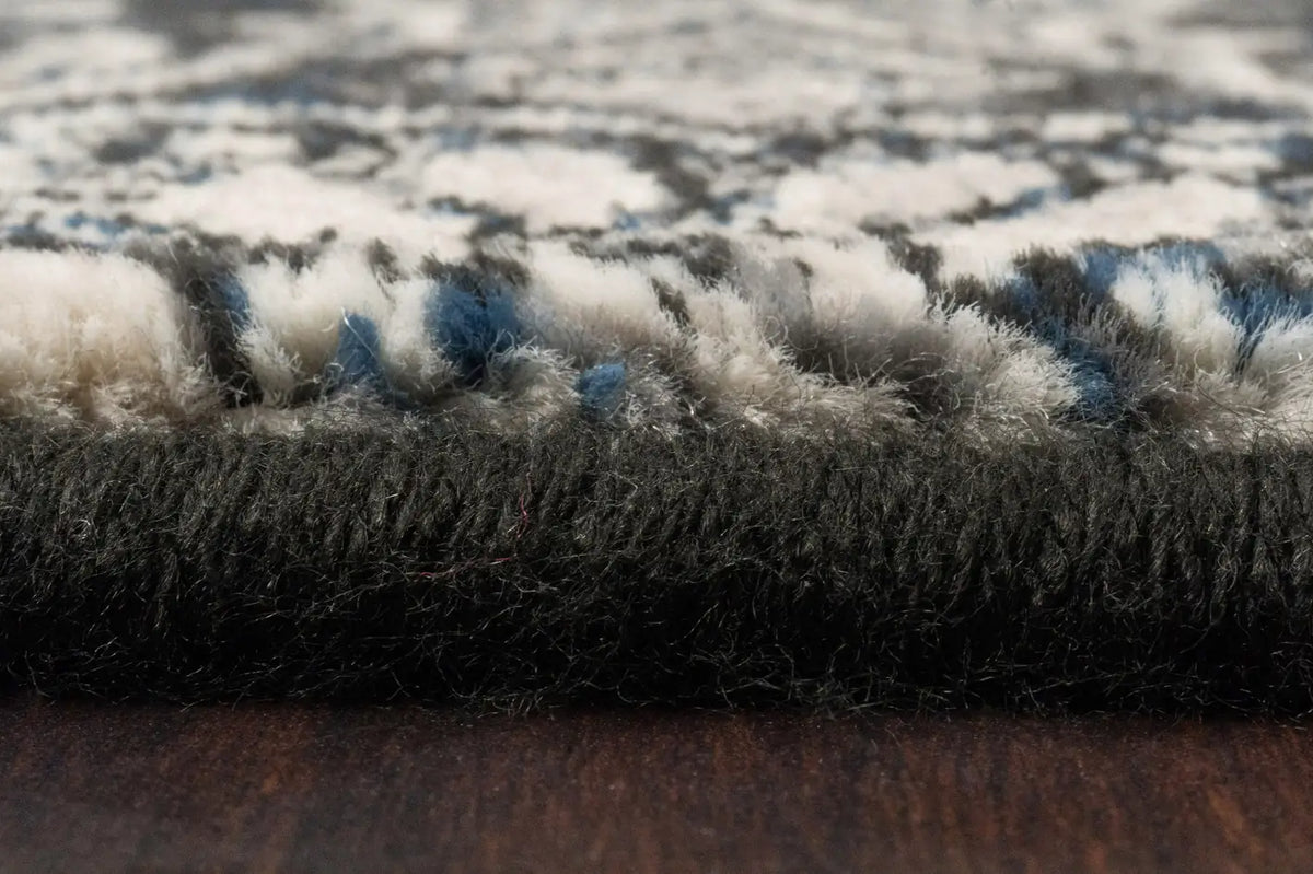 Dynamic Rugs Ancient Garden 57162 Steel Blue Rugs - Pile