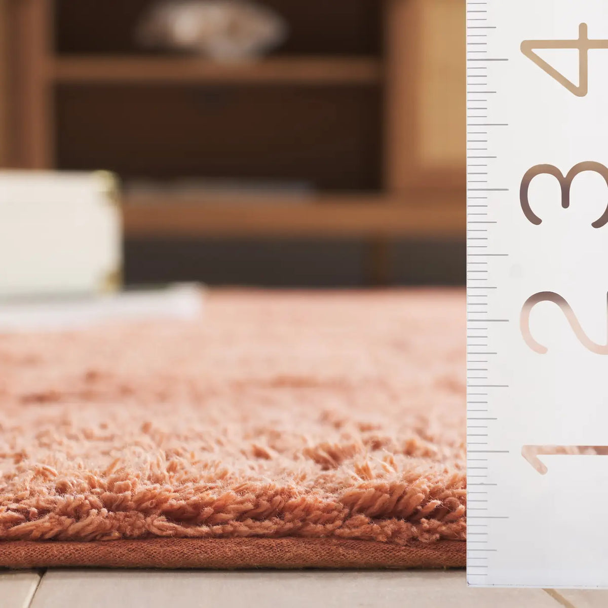 Safavieh Easy Care 4'-0" x 6'-0" Rug in Rust