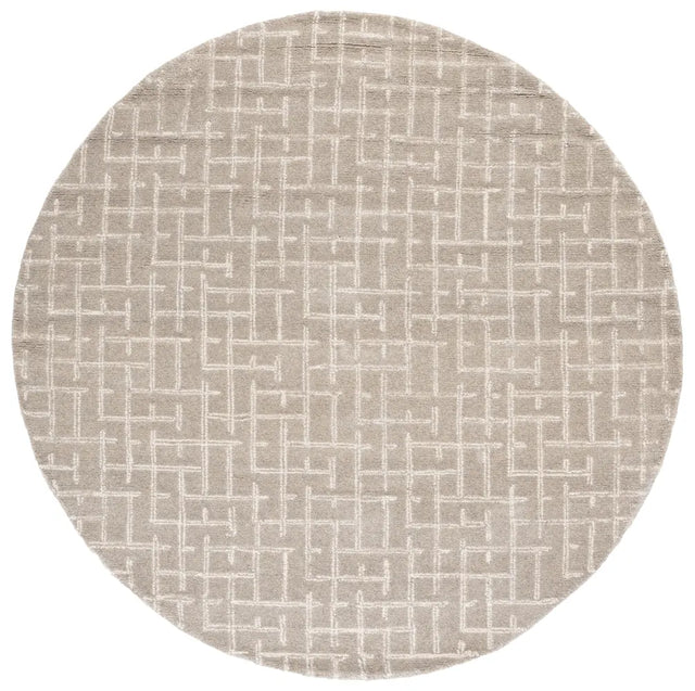 Safavieh Ebony 6'-0" x 6'-0" Rug in Grey
