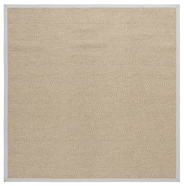 Safavieh Napa Performance Sisal 6'-0" x 6'-0" Rug in Natural / Ivory