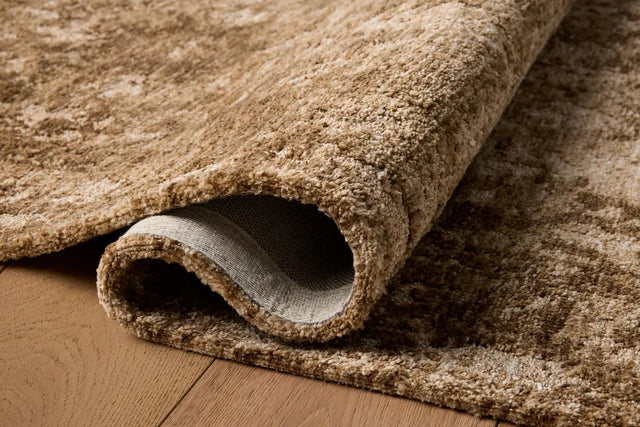 Loloi Percival PCV-03 Mocha / Sand Rug - pile height