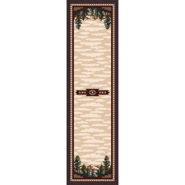American Dakota Autumn Point Wine Rug