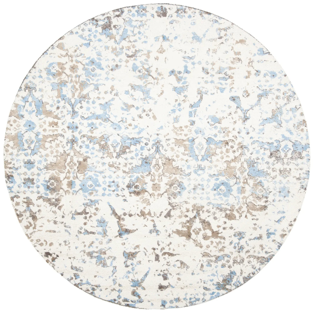 Safavieh Expression 6'-0" x 6'-0" Rug in Ivory / Blue