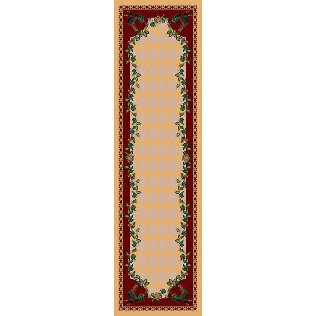 American Dakota High Country Rooster Yellow Rug