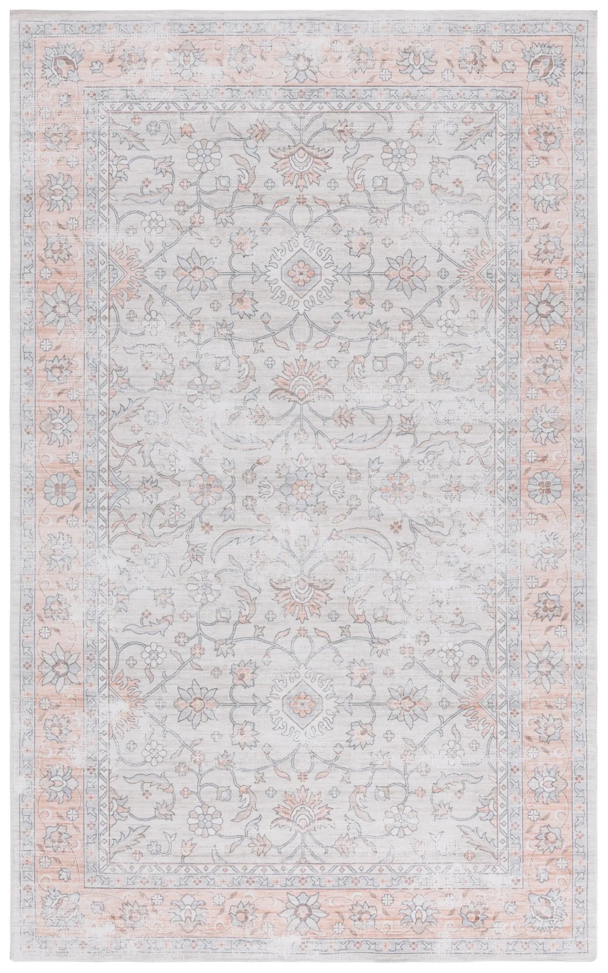 Safavieh Arizona 4'-0" x 6'-0" Rug in Sage / Rust