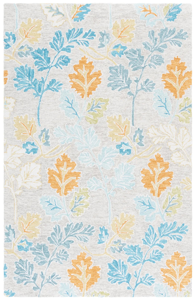 Safavieh Jardin 4'-0" x 6'-0" Rug in Blue / Grey