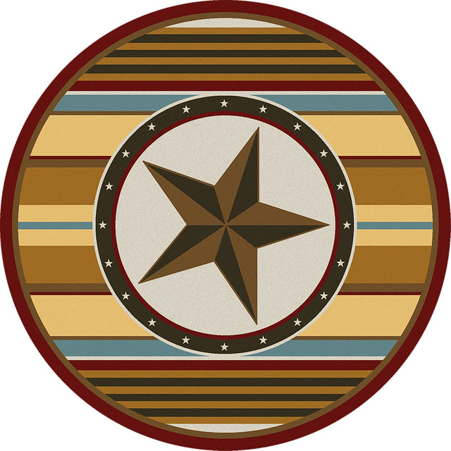 American Dakota Hacienda Star Maize Rug