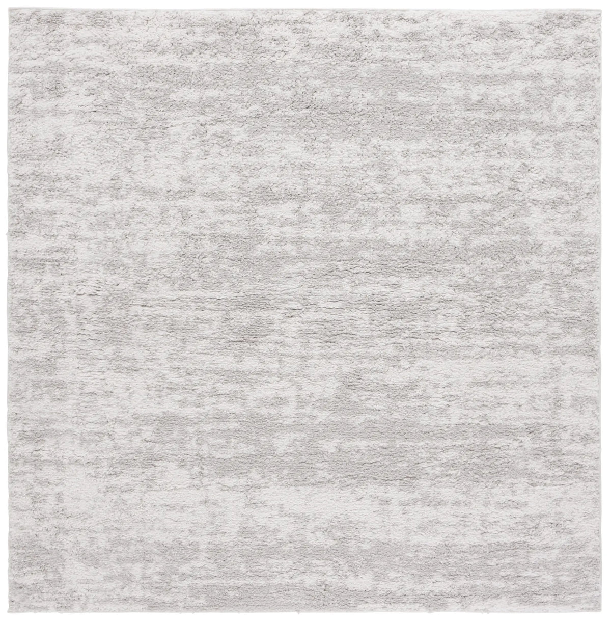 Safavieh Rumi Shag 6'-7" x 6'-7" Rug in Grey / Ivory