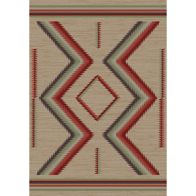 American Dakota Hour Glass Fall Rug