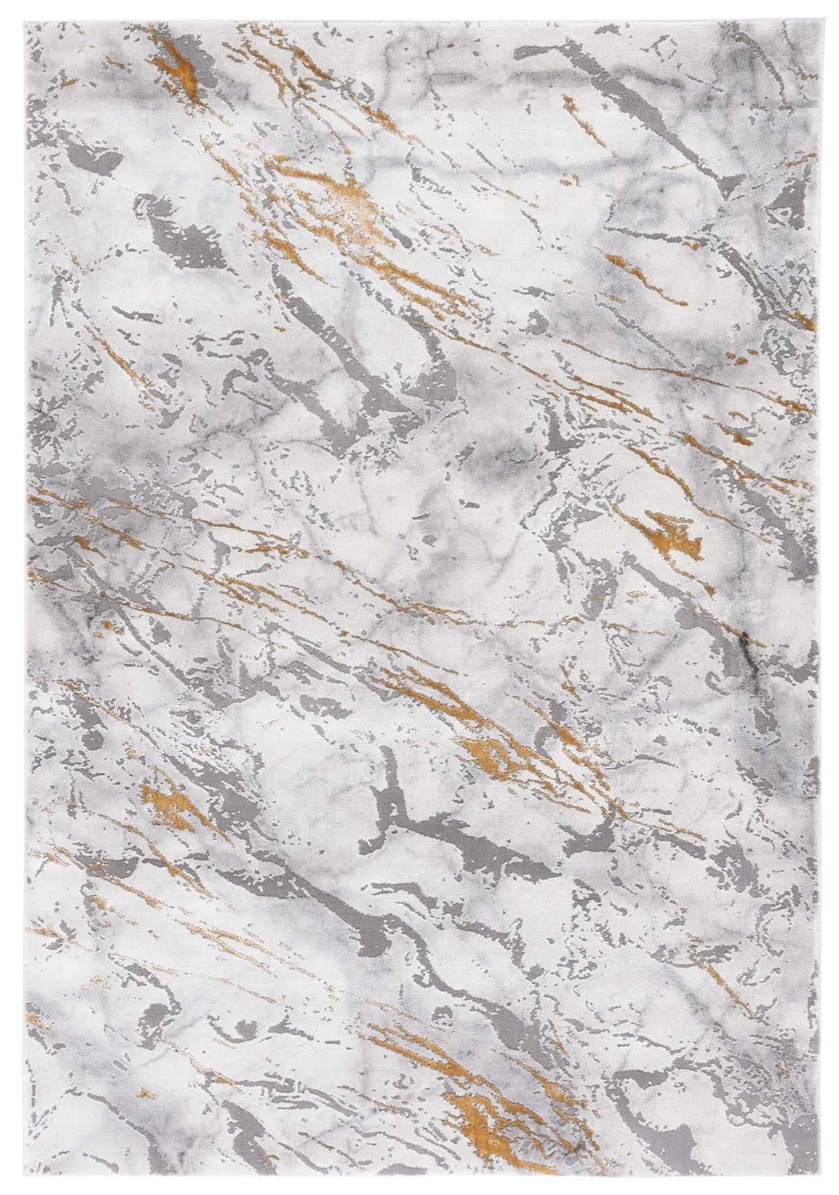 Safavieh Craft 4'-0" x 6'-0" Rug in Grey / Gold
