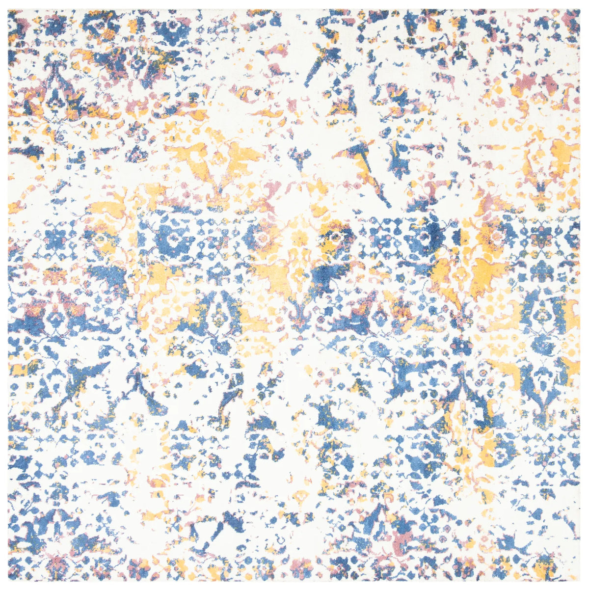 Safavieh Expression 6'-0" x 6'-0" Rug in Ivory / Navy