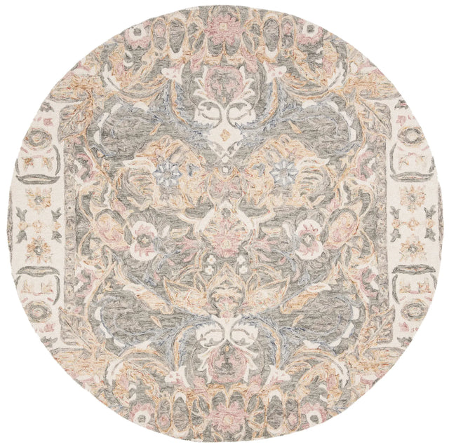 Safavieh Aubusson 6'-0" x 6'-0" Rug in Ivory / Sage