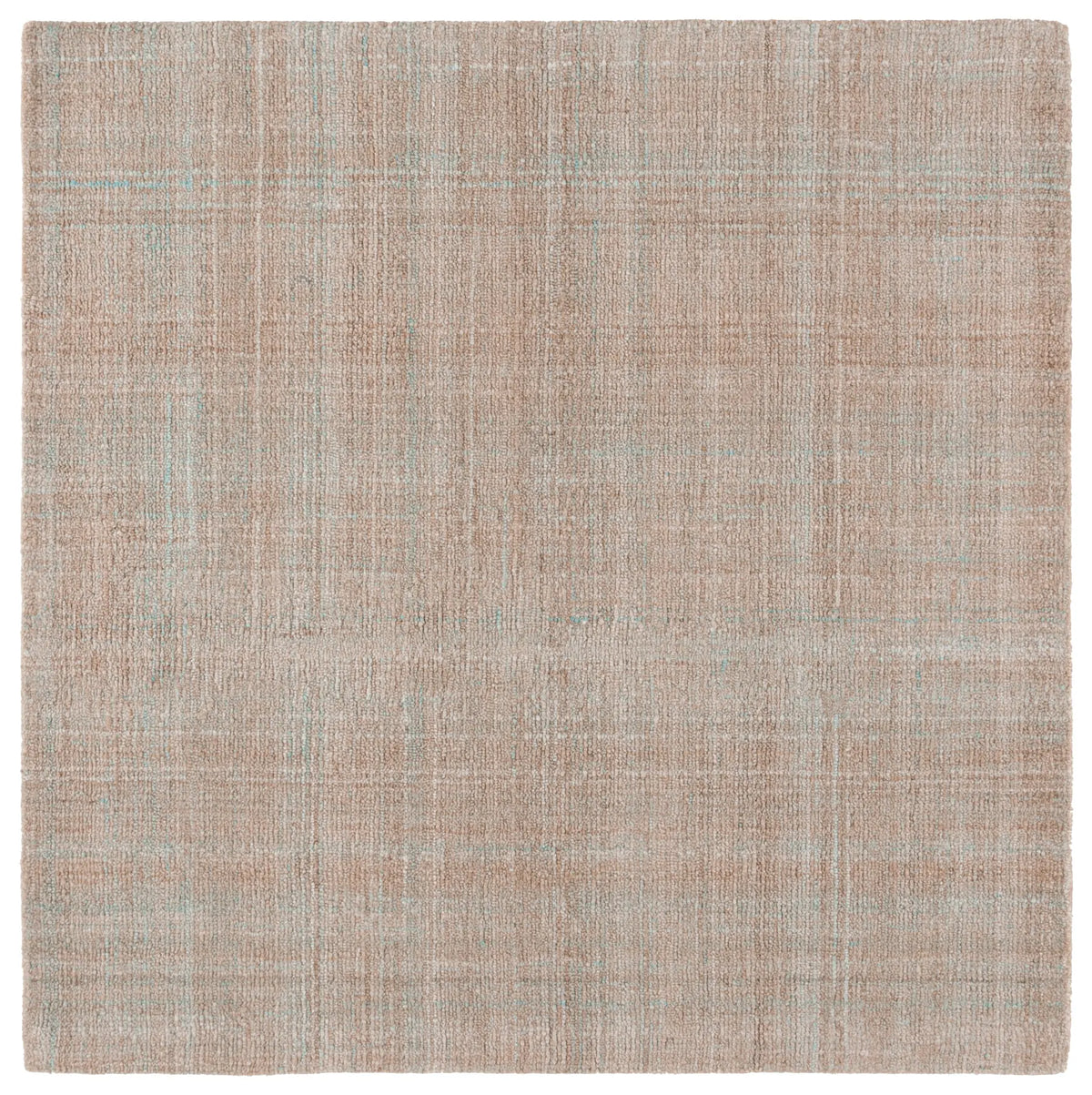 Safavieh Abstract 6'-0" x 6'-0" Rug in Aqua / Brown