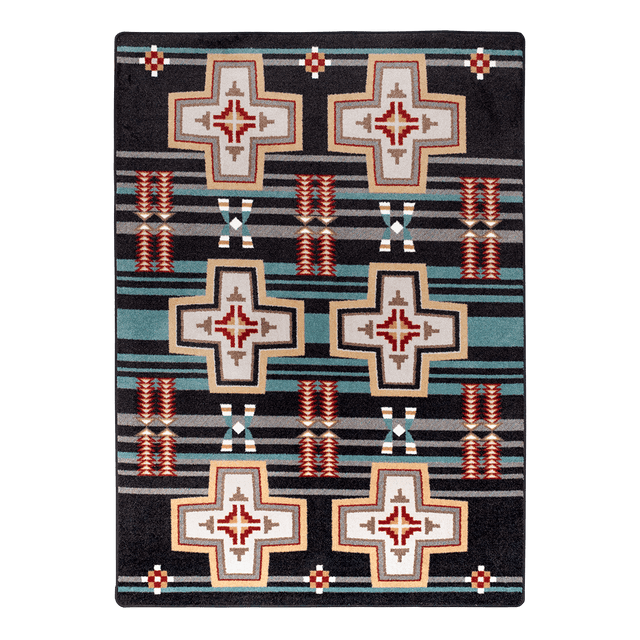 American Dakota Grand River Black Rug