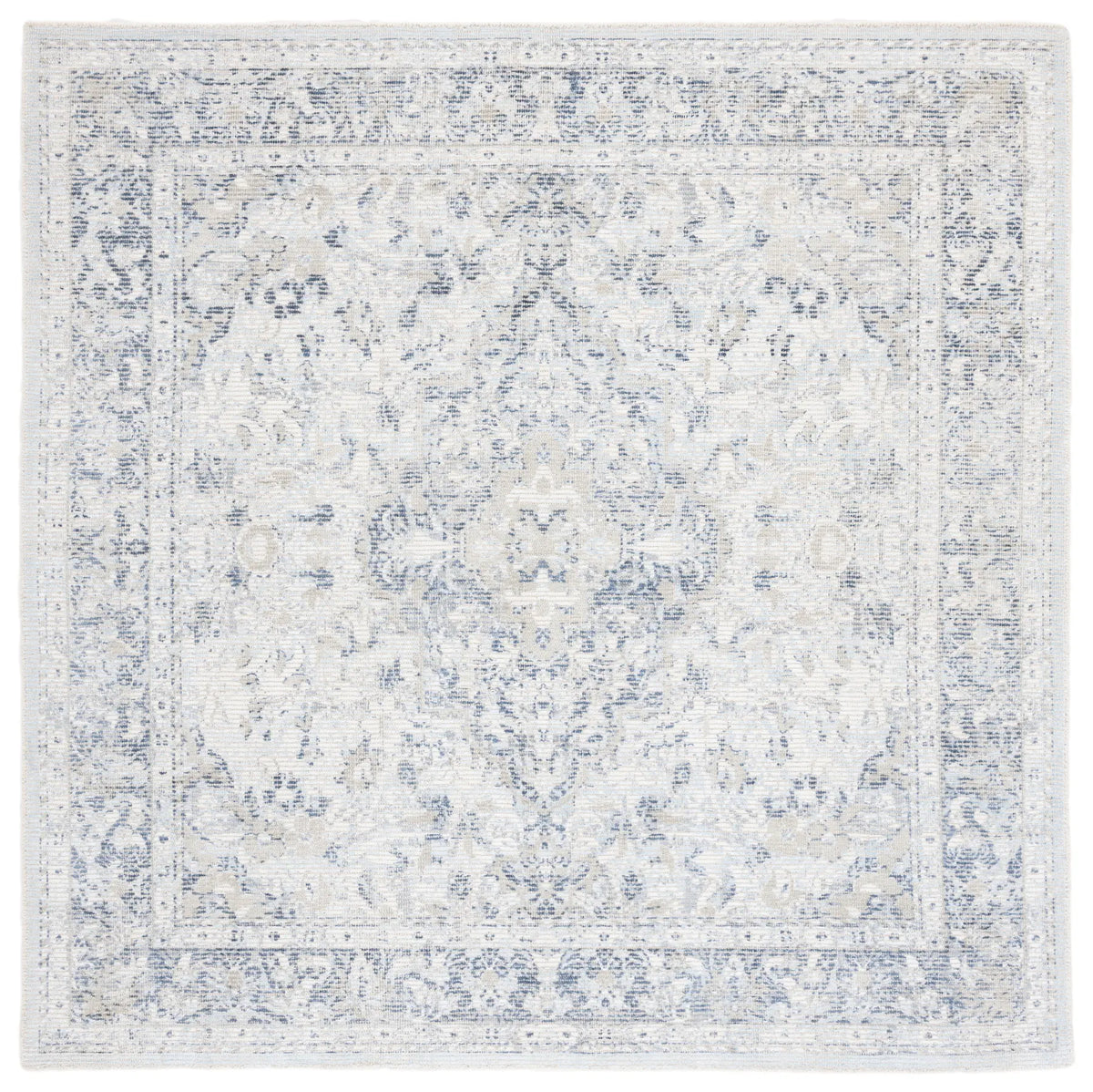 Safavieh Restoration Vintage 6'-0" x 6'-0" Rug in Ivory / Blue