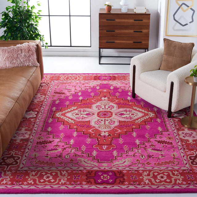 Safavieh Bellagio 10'-0" x 14'-0" Rug in Red / Pink