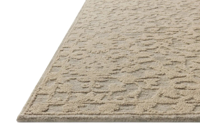 Loloi Prudence PRU-01 Sage / Ivory Hand Tufted Rug - rug corner