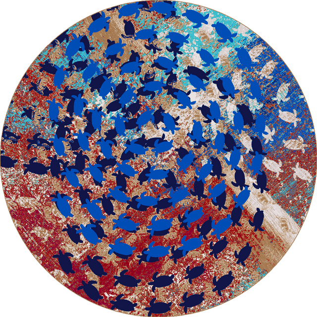 American Dakota The Journey Multi Rug
