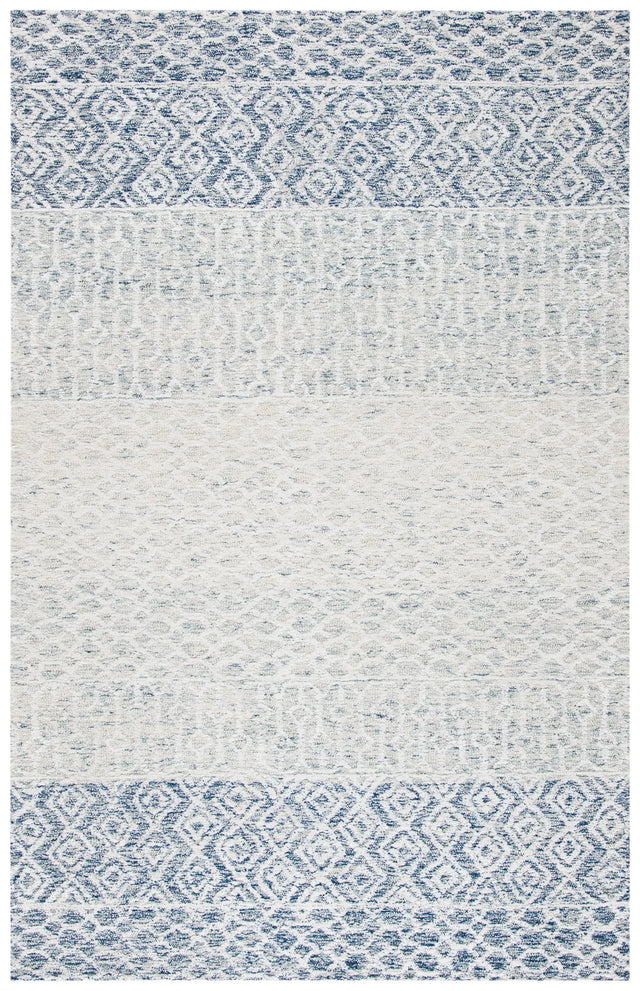 Safavieh Glamour 4'-0" x 6'-0" Rug in Blue / Ivory