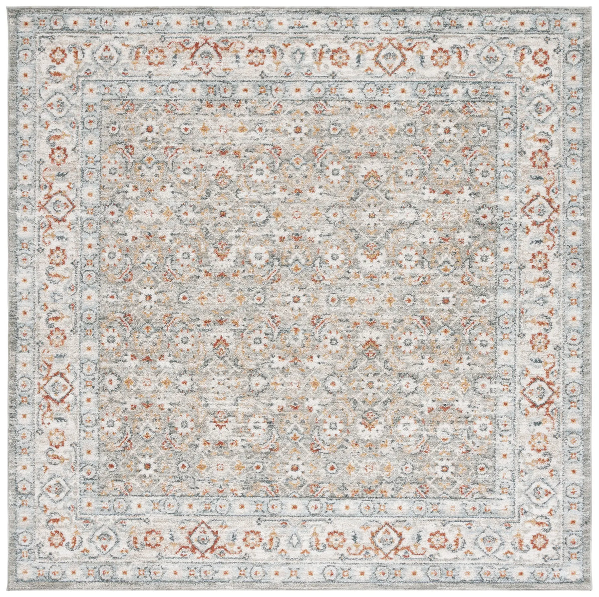 Safavieh Avalon 6'-7" x 6'-7" Rug in Grey / Light Blue