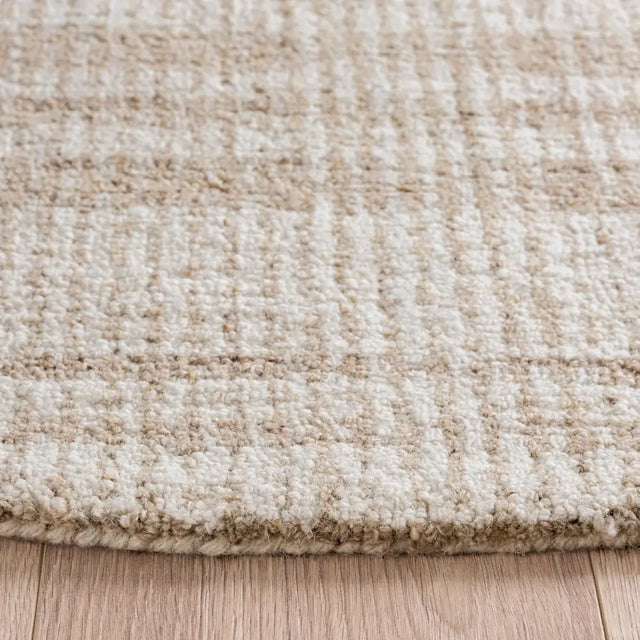 Safavieh Abstract 6'-0" x 6'-0" Rug in Brown / Ivory