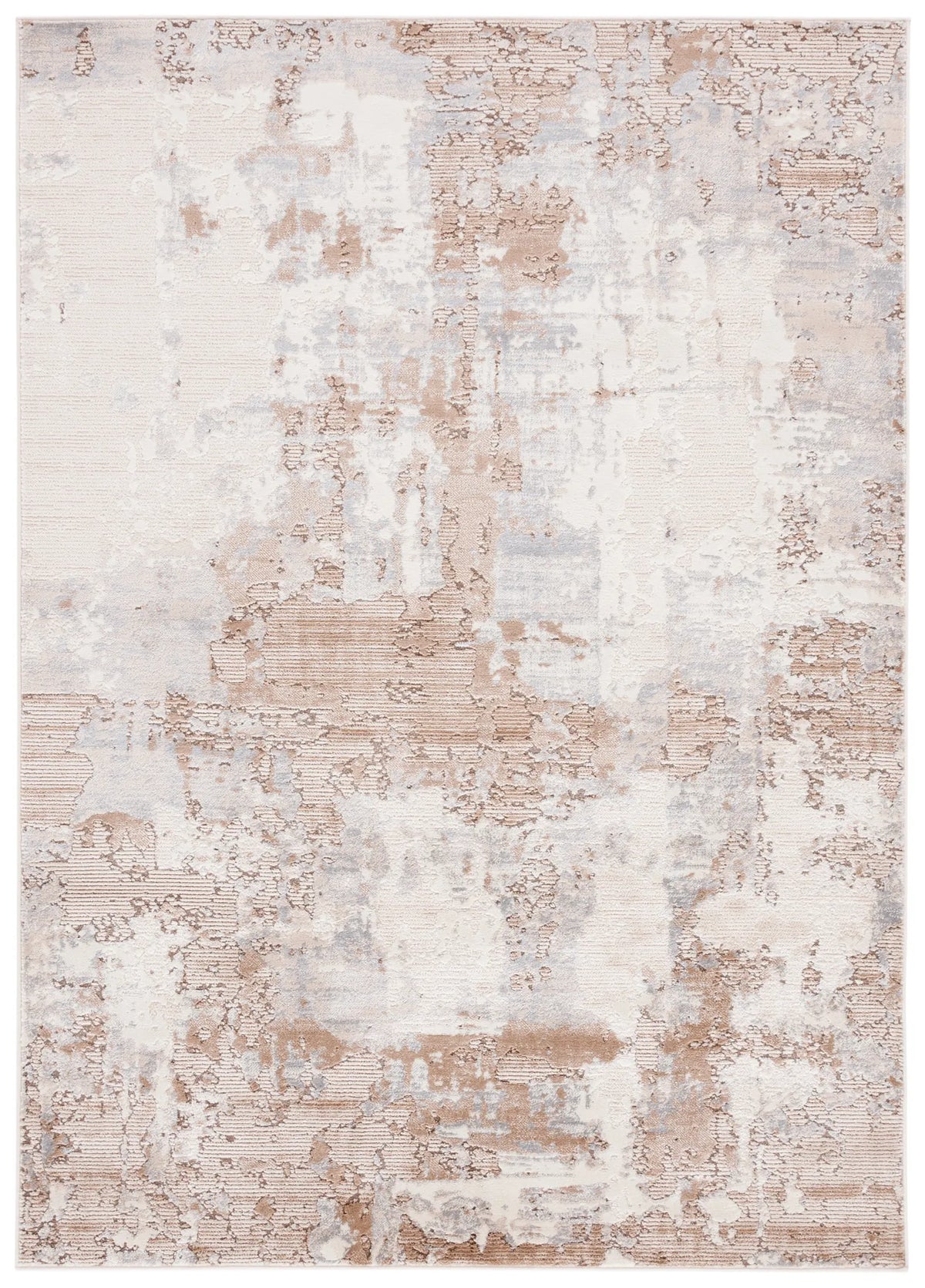 Safavieh Whisper 4'-0" x 6'-0" Rug in Beige / Light Grey