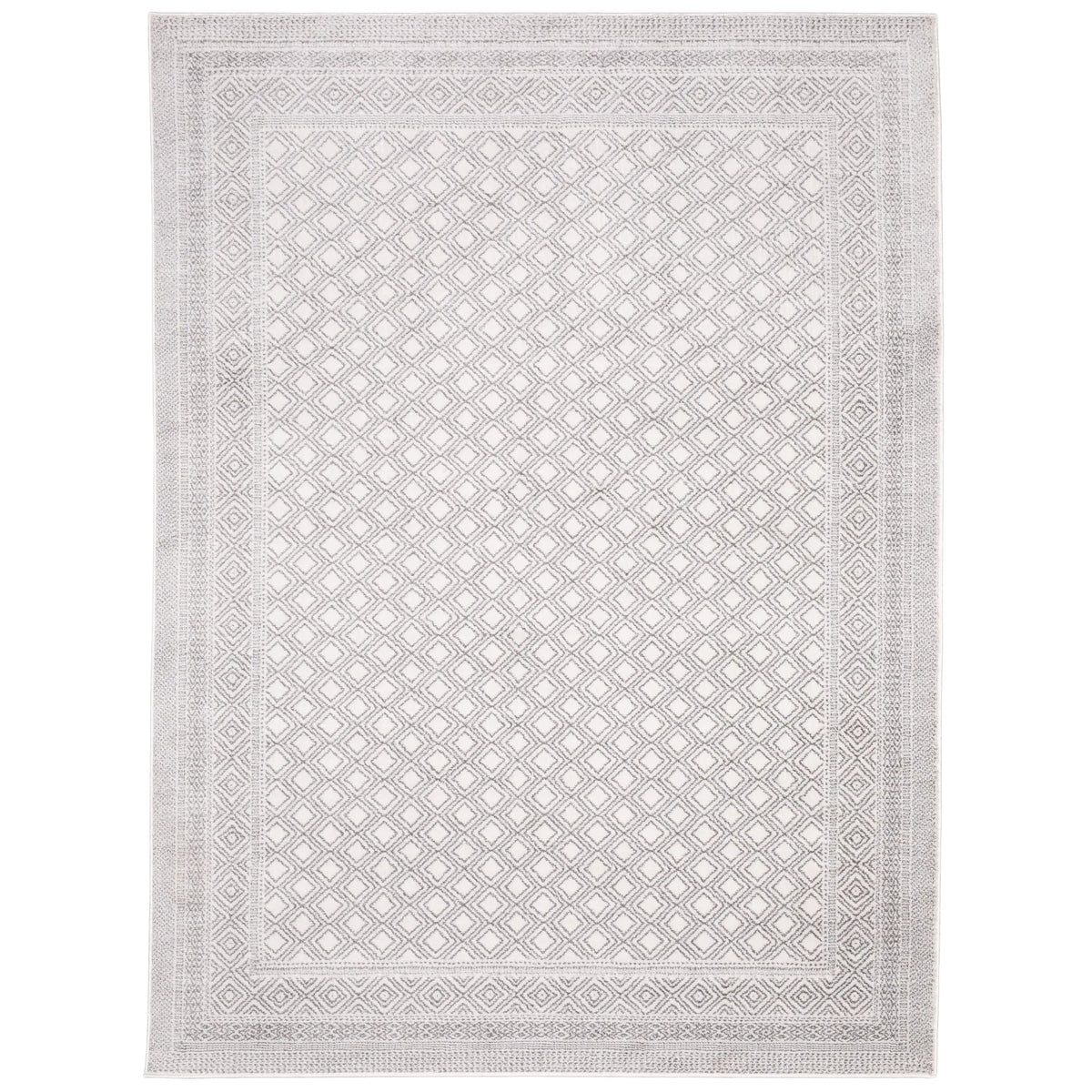 Oriental Weavers Montecito 094W8 White/ Grey Rug - main flat