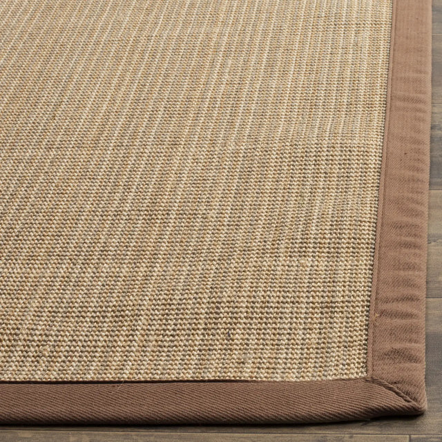 Safavieh Natural Fiber 4'-0" x 6'-0" Rug in Multi / Light Brown