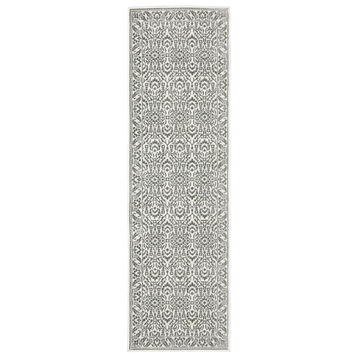 Oriental Weavers Montecito 2062H Grey/ White Rug - runner