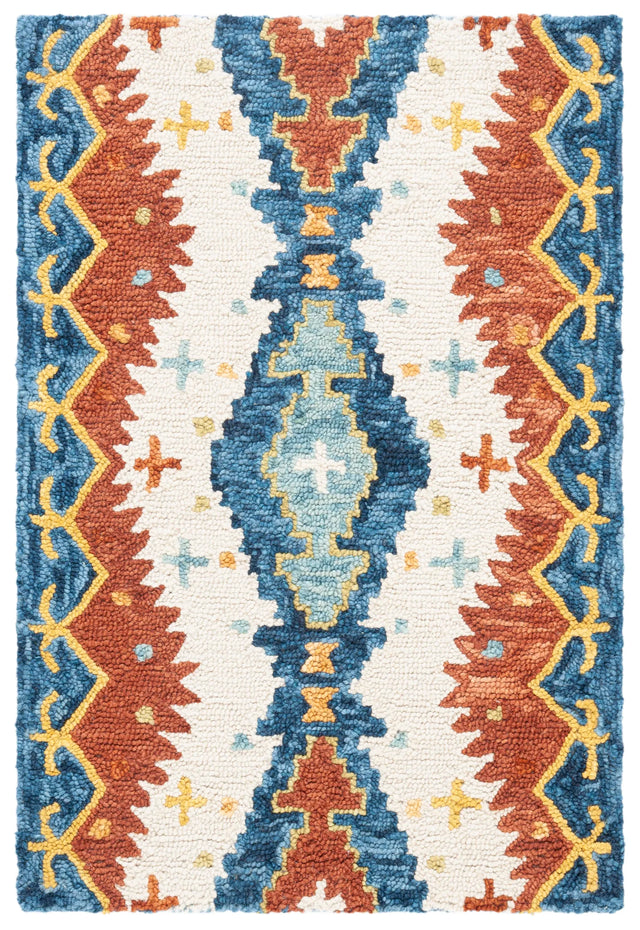 Safavieh Aspen 2'-0" x 3'-0" Rug in Ivory / Blue