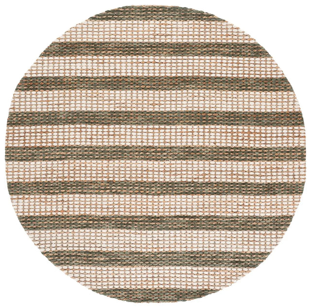 Safavieh Martha Stewart 6'-0" x 6'-0" Rug in Natural / Green