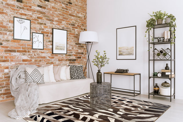 American Dakota Levels Zebra Rug