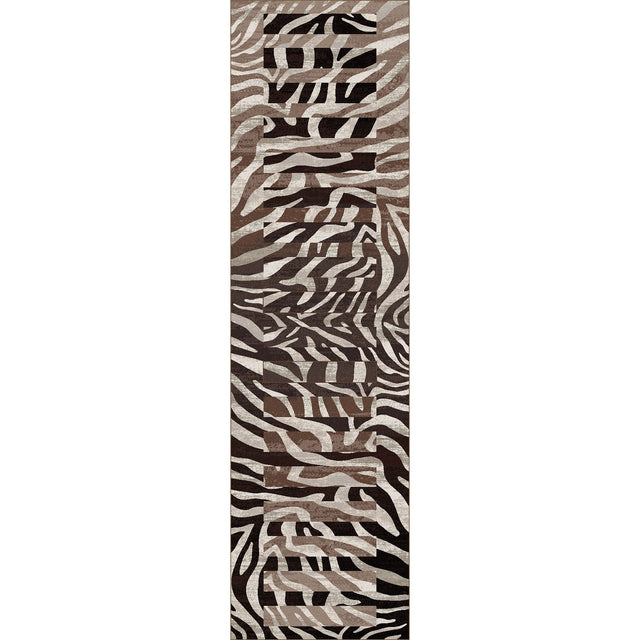 American Dakota Levels Zebra Rug