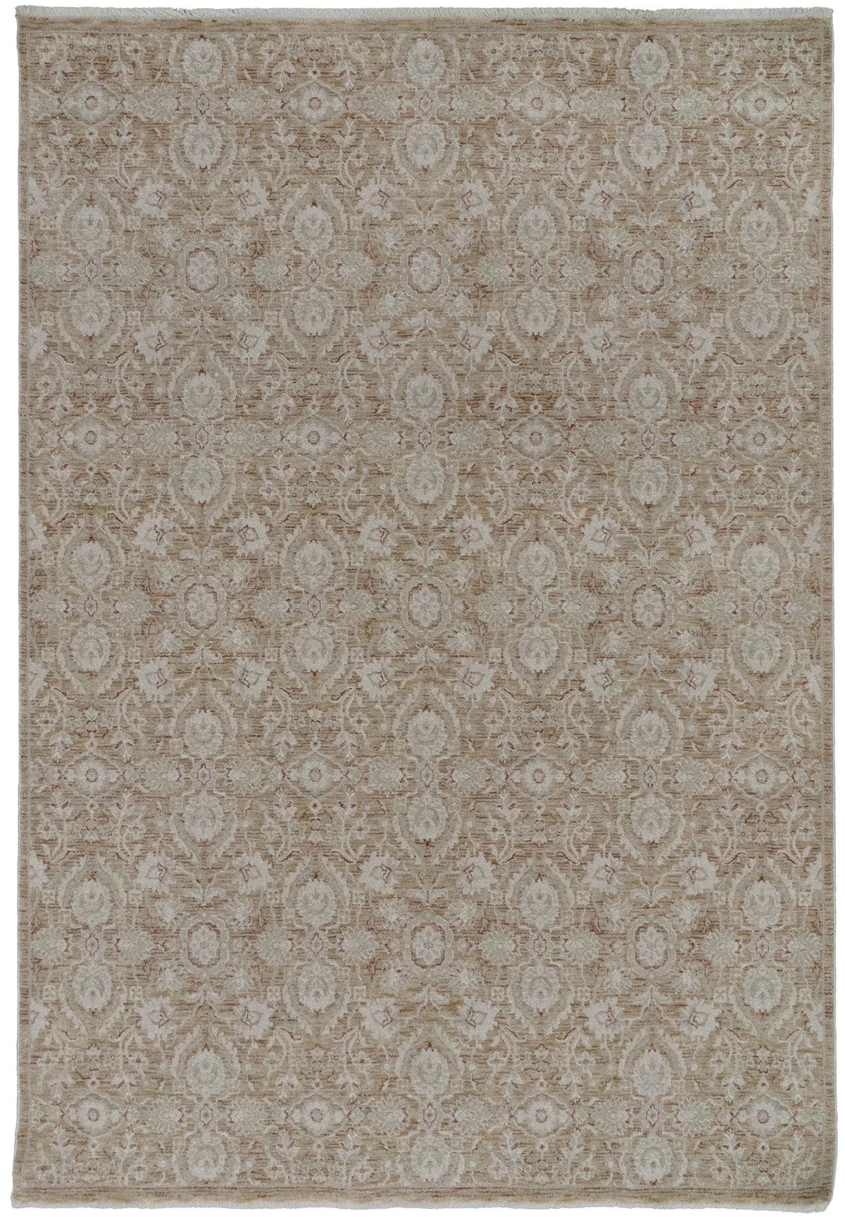 Dynamic Rugs Hudson 1480 Power Loomed Transitional Gold/Cream Rug - Rectangular