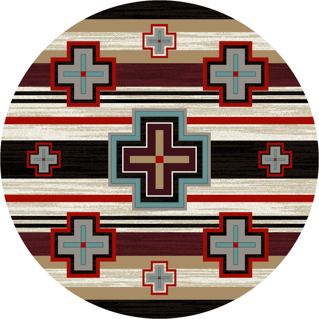 American Dakota Cross Roads Fuego Rug