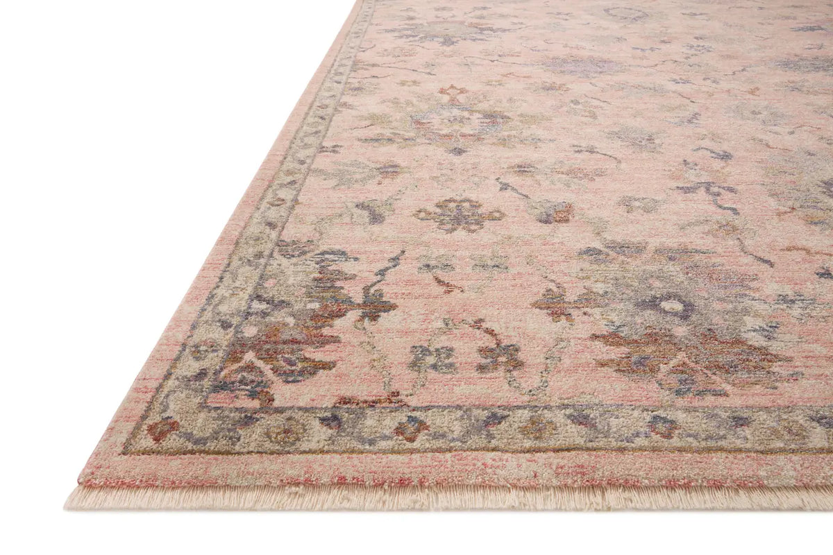 Loloi Giada Gia-03 Blush/Multi Rugs - rug corner