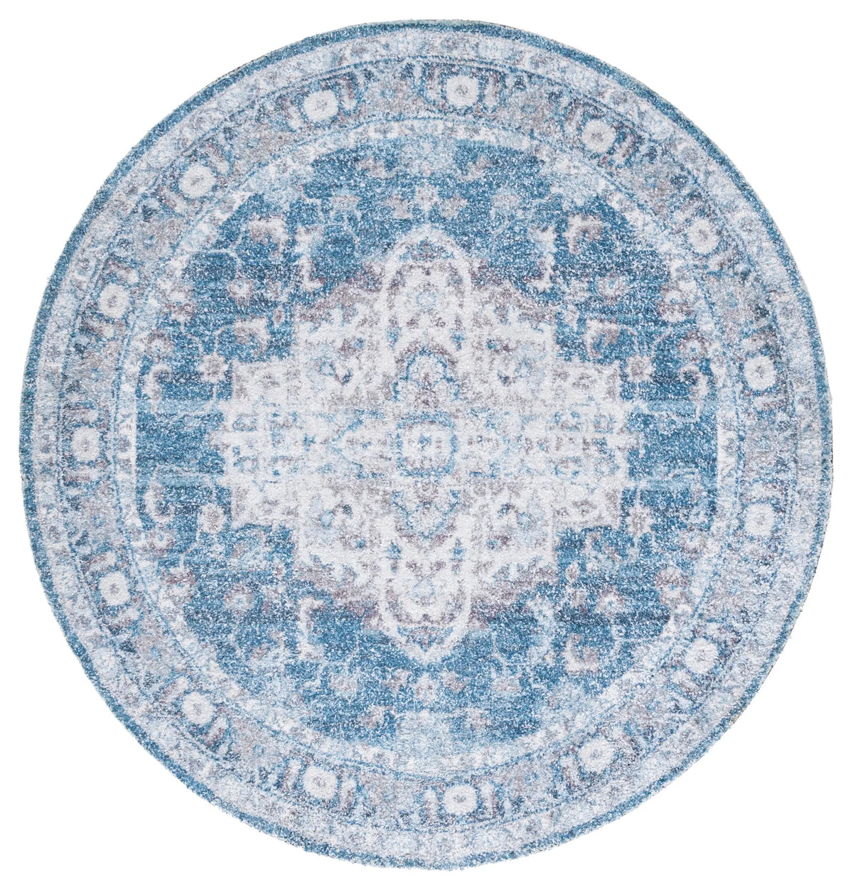 Safavieh Classic Vintage 6'-0" x 6'-0" Rug in Blue / Grey