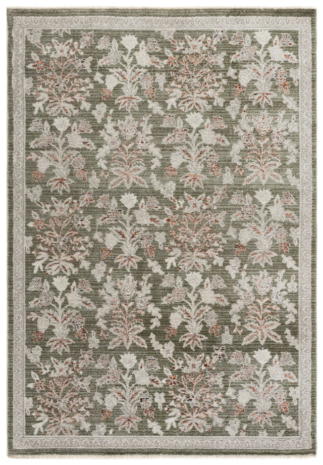 Safavieh Grove 5'-3" x 7'-6" Rug in Green / Ivory