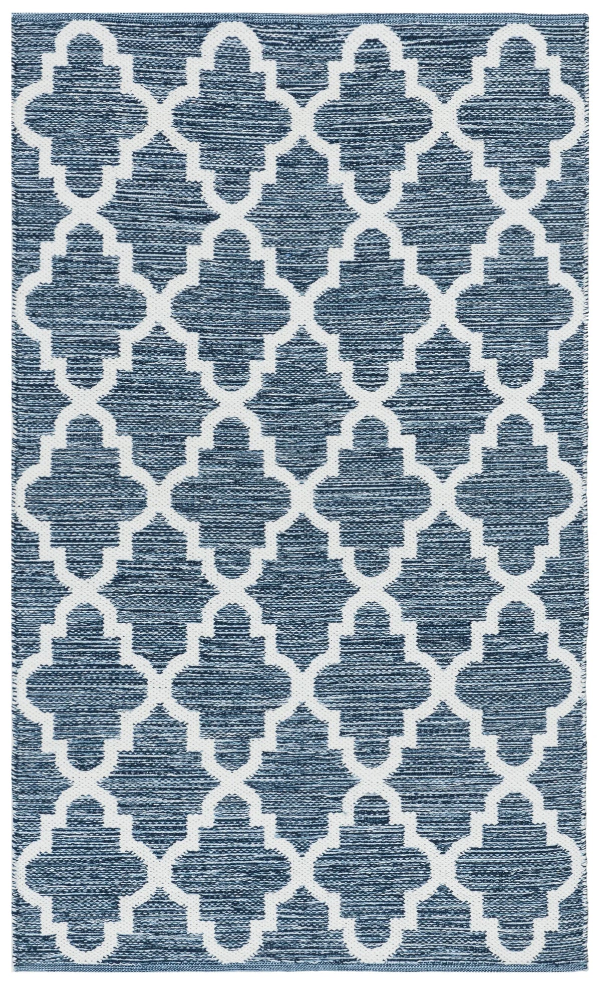 Safavieh Montauk 3'-0" x 5'-0" Rug in Navy / Ivory
