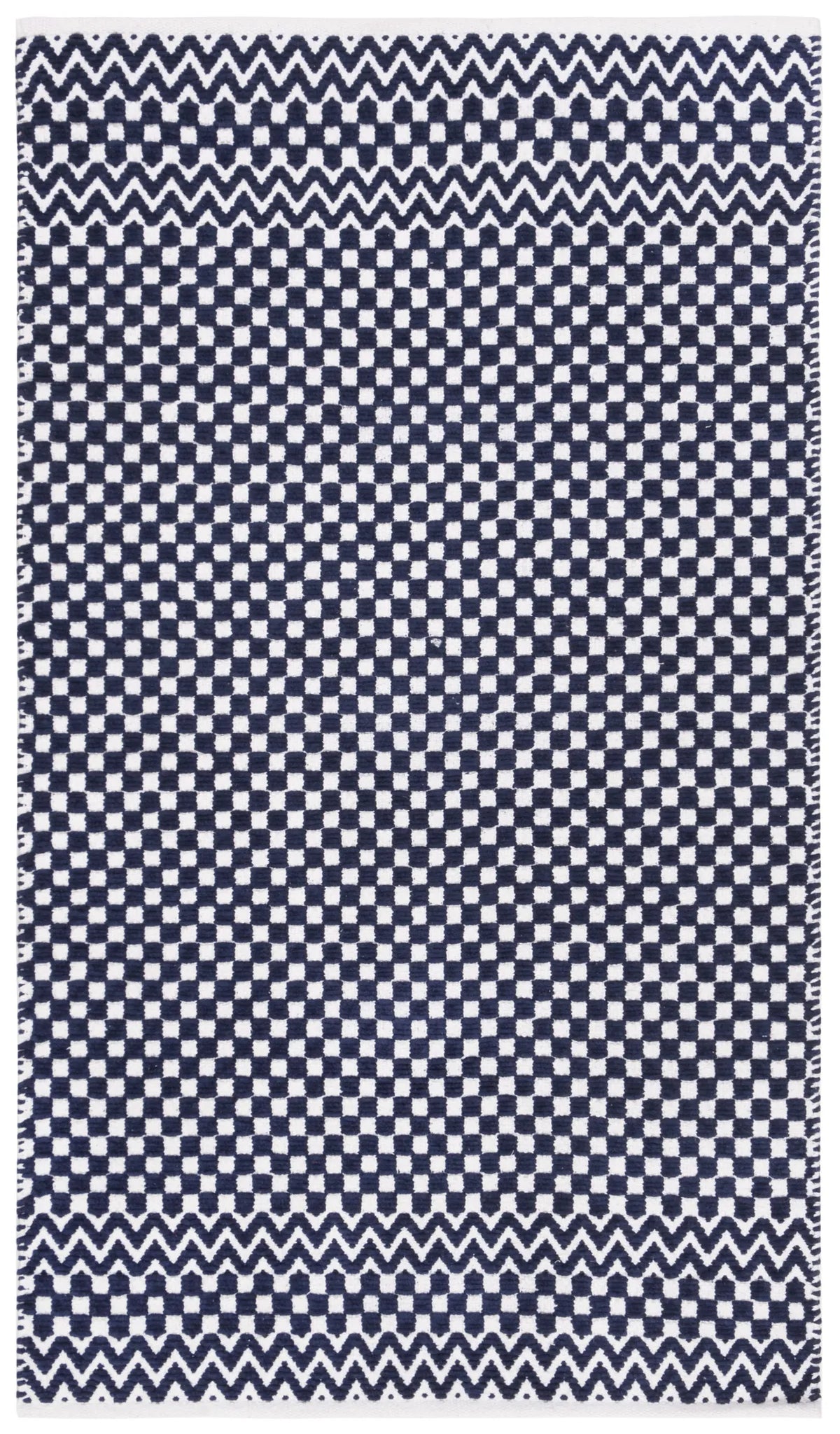Safavieh Boston 3'-0" x 5'-0" Rug in Navy