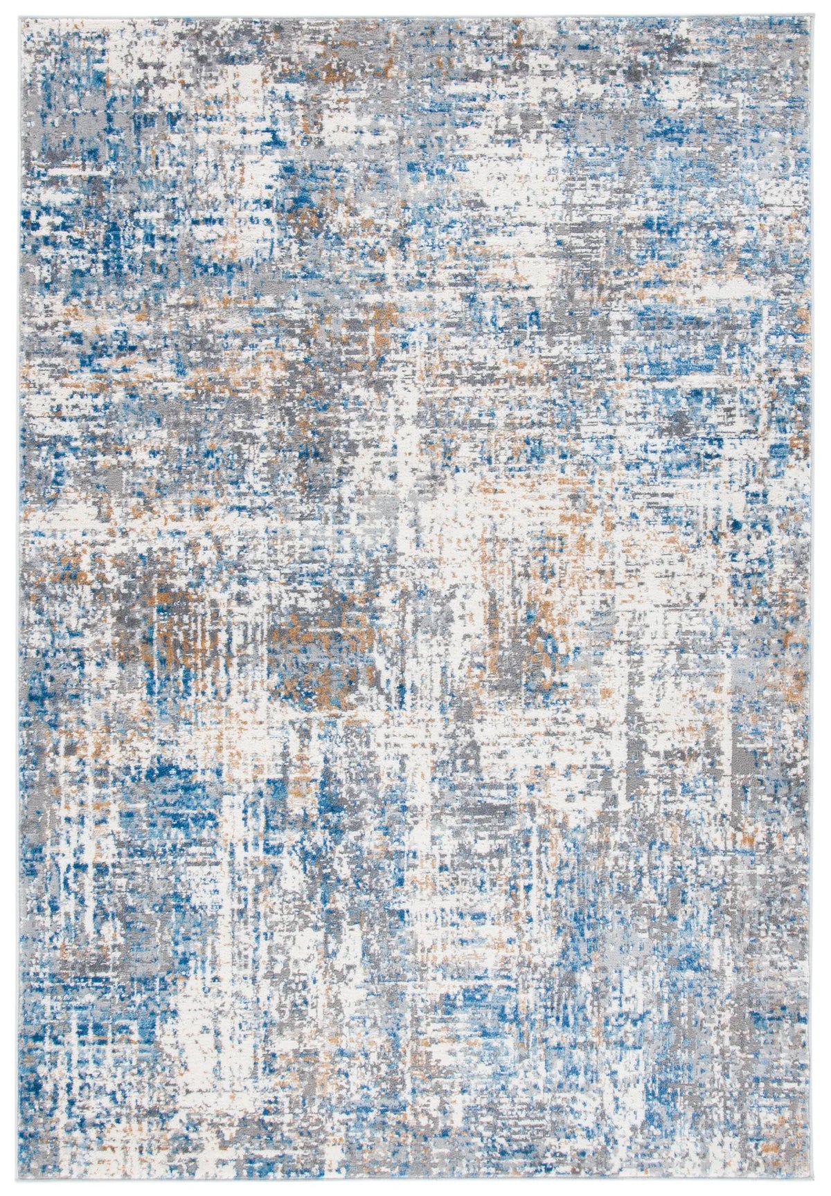 Safavieh Shivan 100 4'-0" x 6'-0" Rug in Ivory / Blue